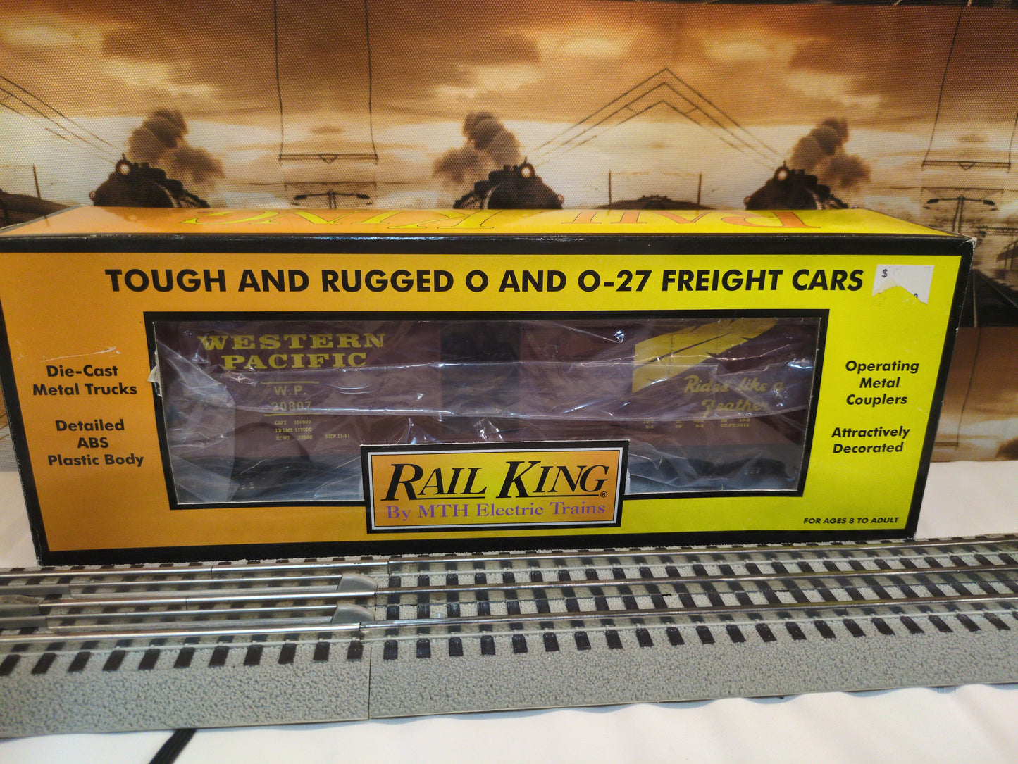 MTH RailKing Western Pacific Boxcar 30-7444