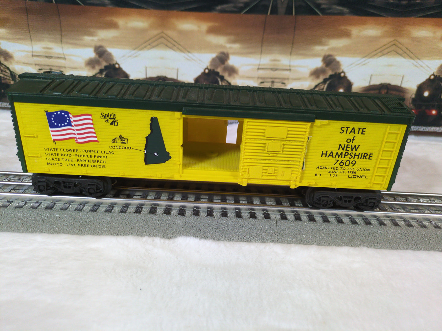 Lionel Spirit of '76 Boxcar 6-7609