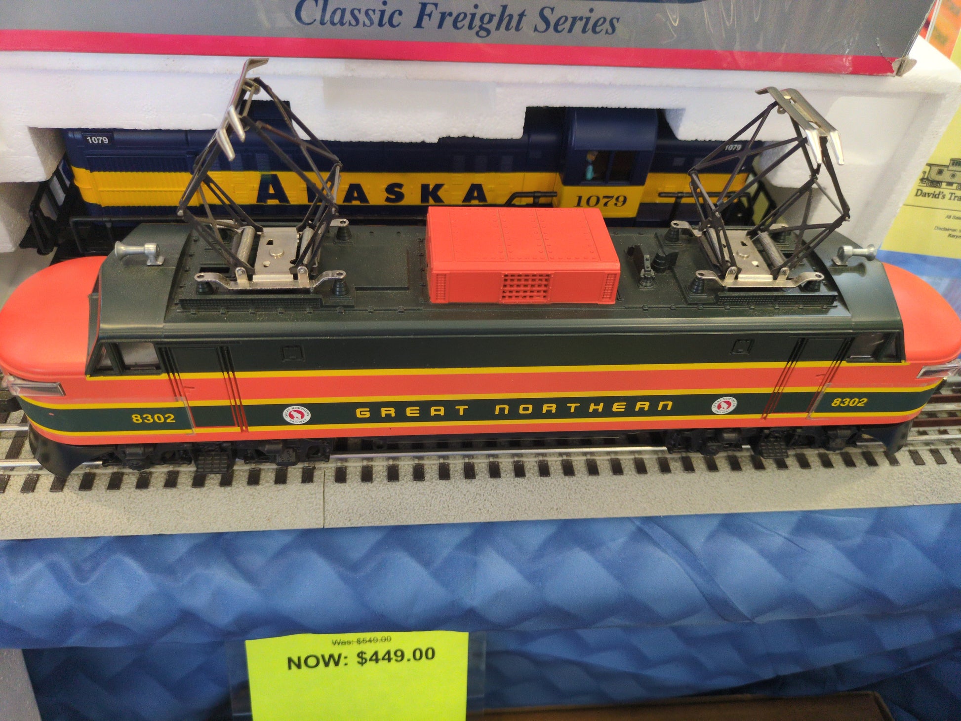 Lionel Great Northern Electric Locomotive 6-18302 FREE SHIPPING!
