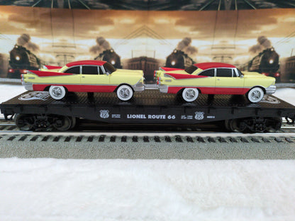 Lionel Route 66 Flatcar 6-17536