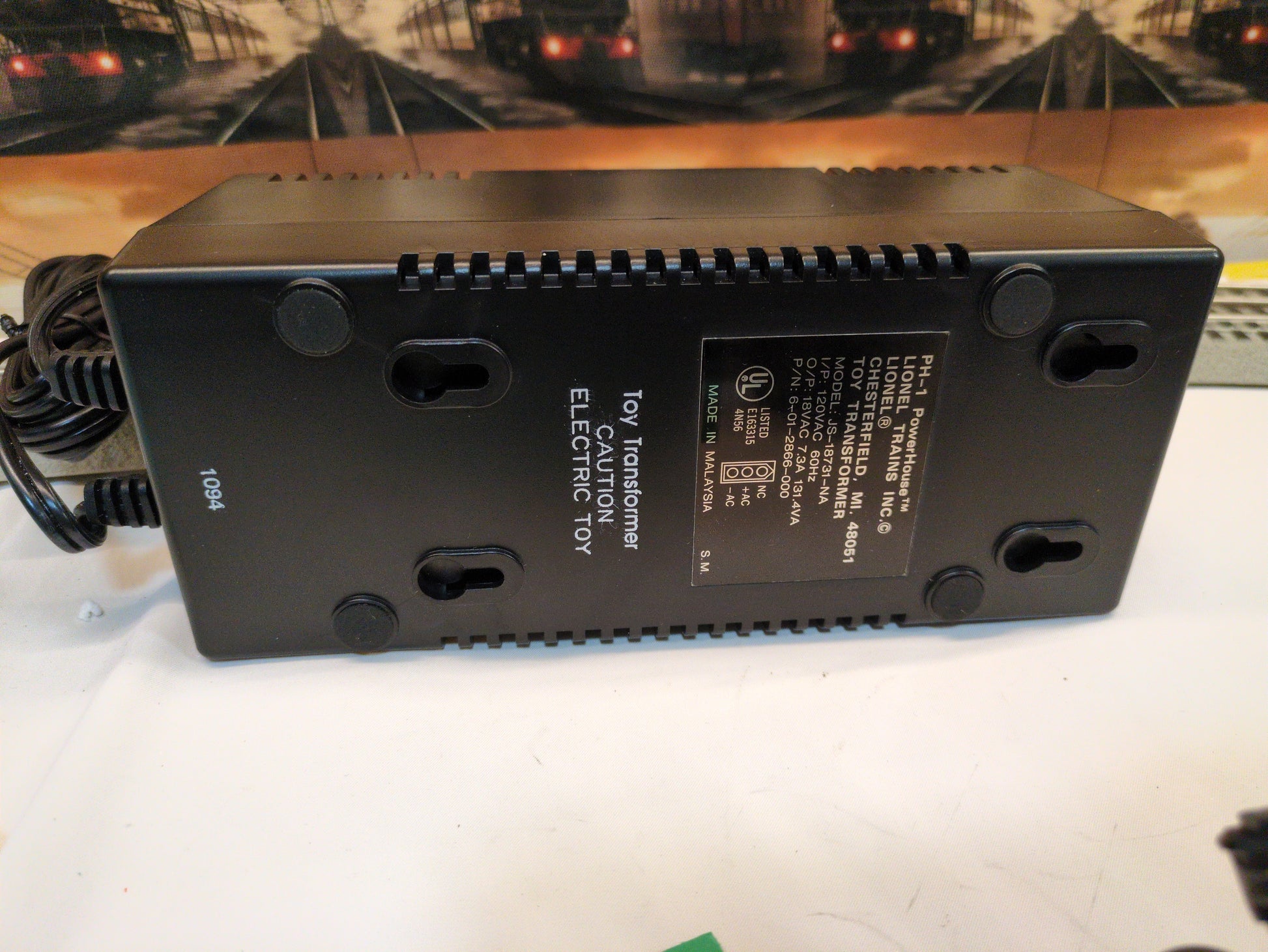 Lionel TrainMaster (TMCC) Powerhouse Power Supply