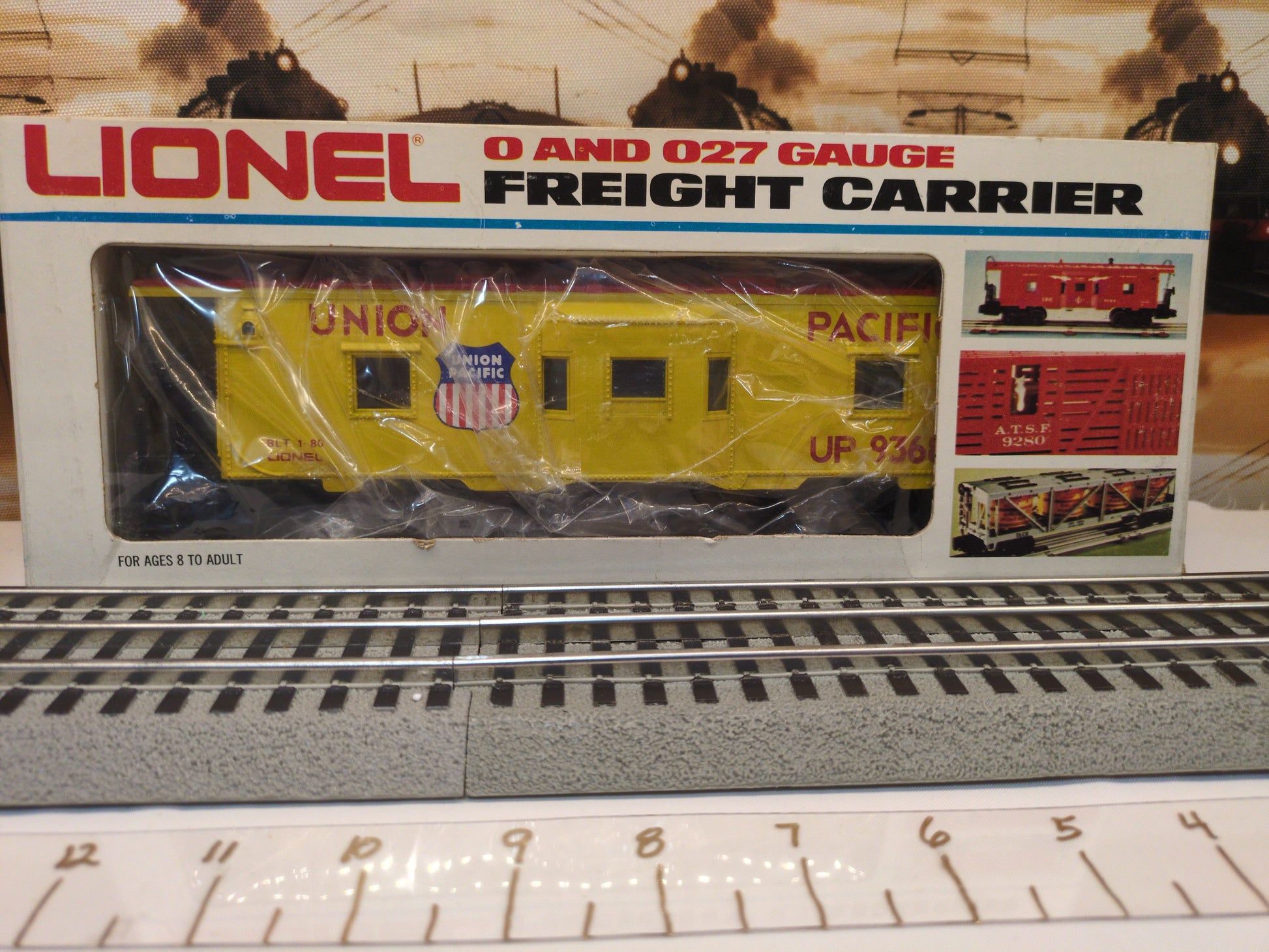 Lionel Union Pacific Bay Window Caboose 6-9368