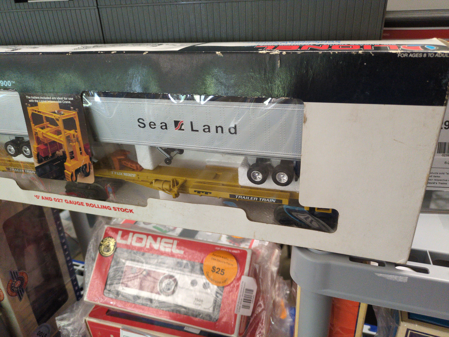 Lionel Sealand Flatcar 6-16322