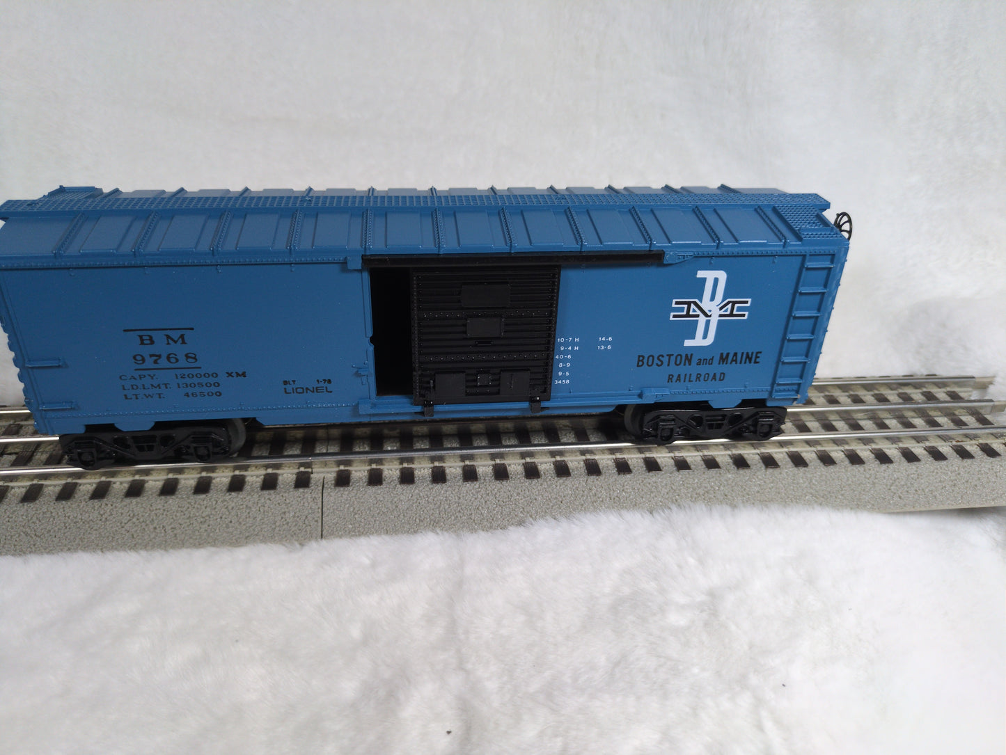 Lionel Boston and Maine Box Car 6-9768