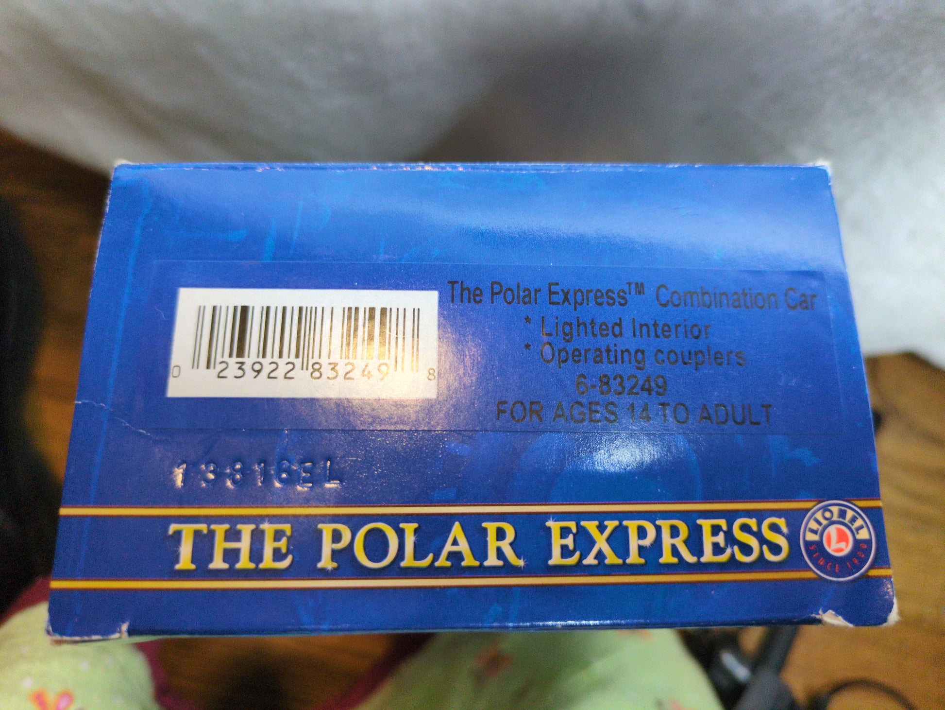Lionel Polar Express Passenger Car 6-83249
