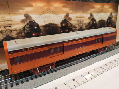 Lionel Milwaukee Road Hiawatha Skytop 15" Aluminum Passenger Car Set 6-19184 FREE SHIPPING!