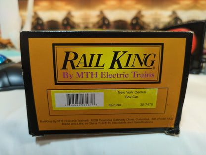 MTH RailKing New York Central Boxcar 30-7476
