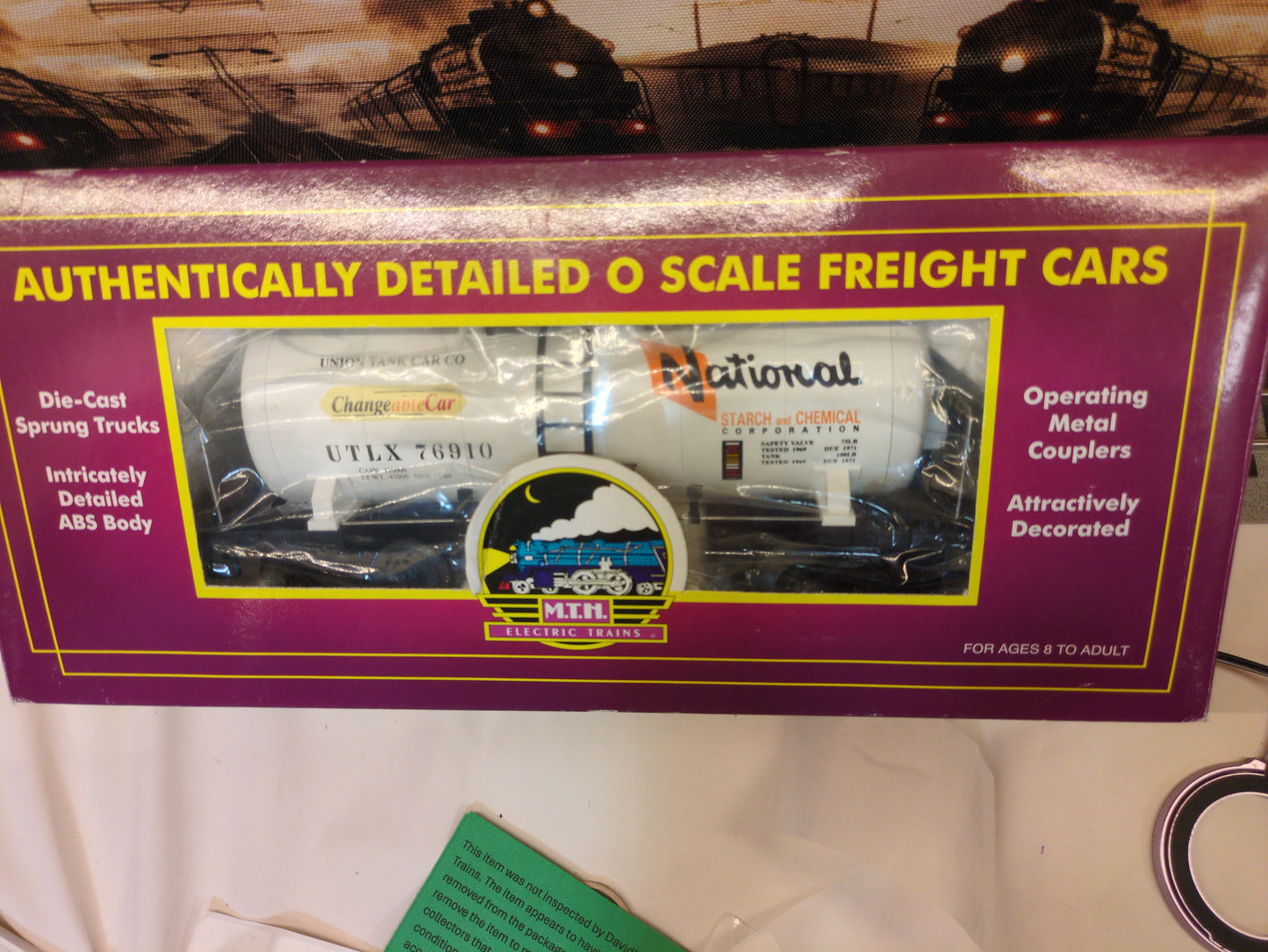 MTH Premier National Starch and Chemical Tank Car 20-96004