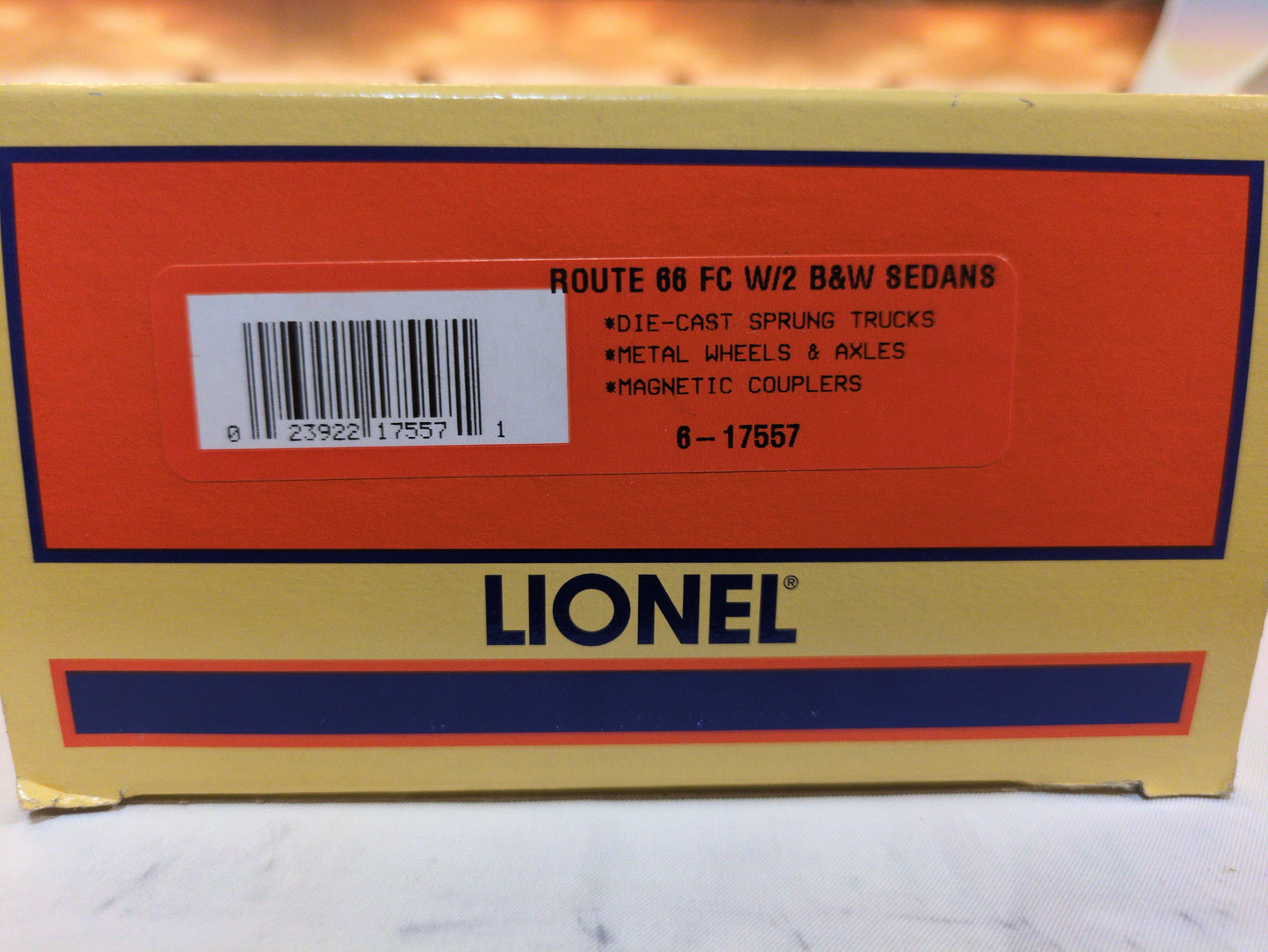Lionel Route 66 Flatcar 6-17557