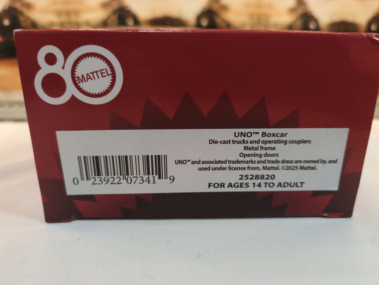 Lionel Uno "I Want a Rematch" Box Car 2528820