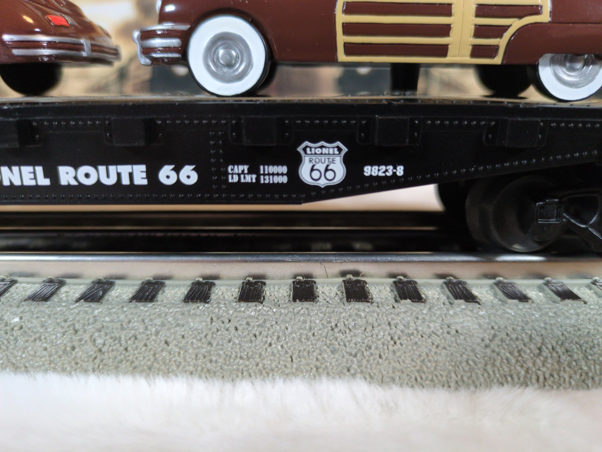 Lionel Route 66 Flatcar 6-17558