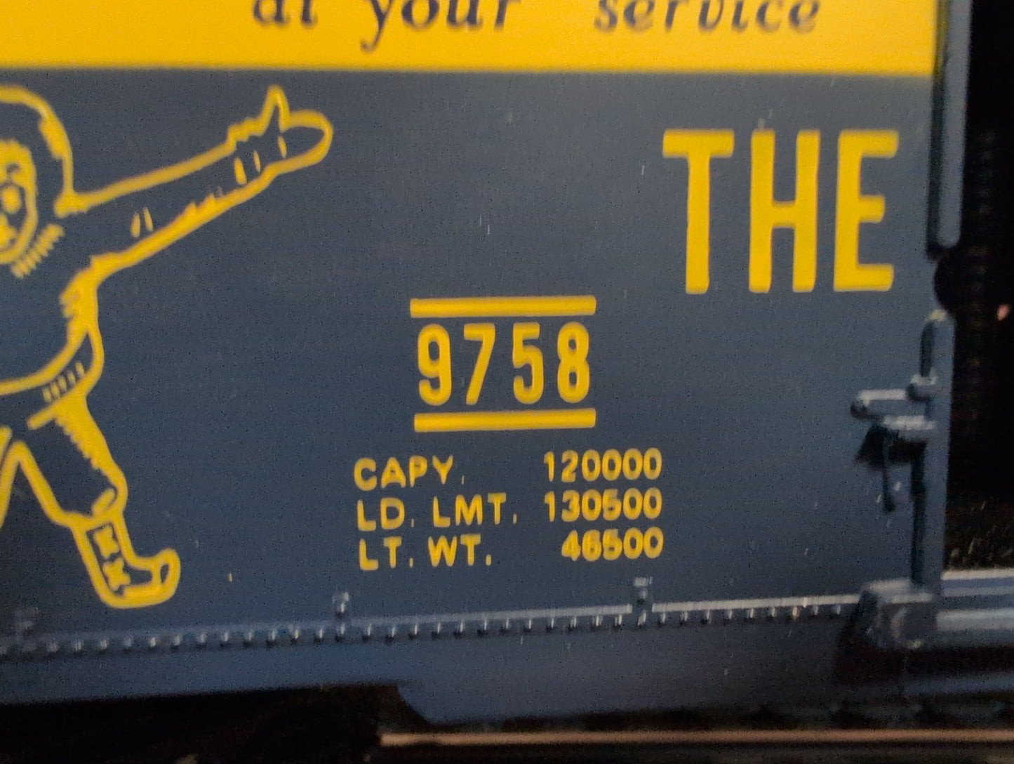 Lionel Alaska Railroad Boxcar 6-9758
