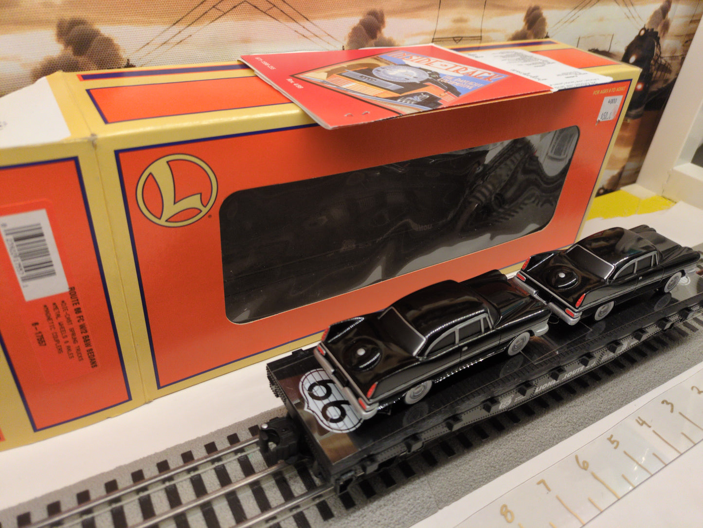 Lionel Route 66 Flatcar 6-17557