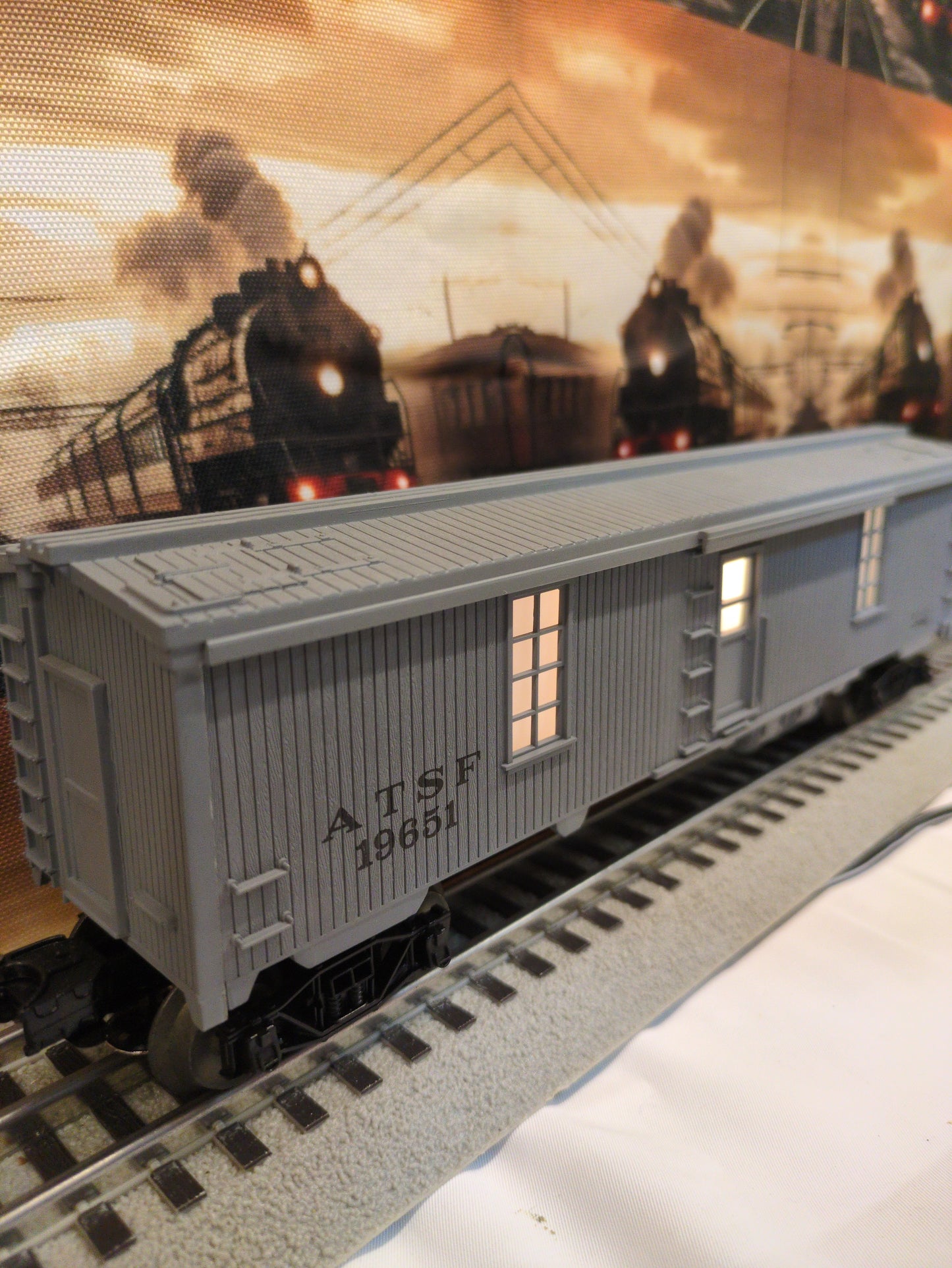 Lionel Santa Fe Eliminated Tool Car 6-19651