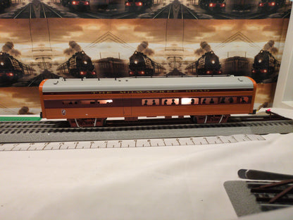 Lionel Milwaukee Road Hiawatha Skytop 15" Aluminum Passenger Car Set 6-19184 FREE SHIPPING!