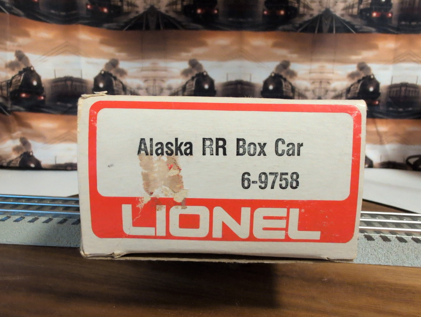 Lionel Alaska Railroad Boxcar 6-9758