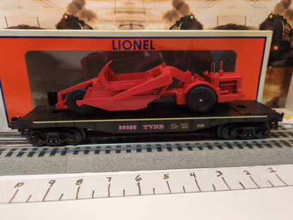 Lionel Thunder Valley Flatcar with Scraper Vehicle 6-26625