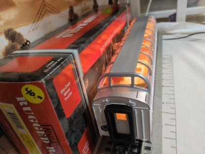 MTH RailKing Rugged Rails  American Freedom Train Vista Dome Car 33-6003