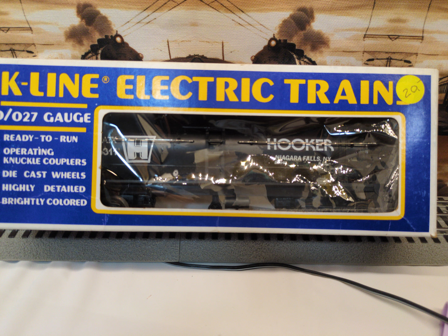 K-Line Hooker Tank Car K-6311