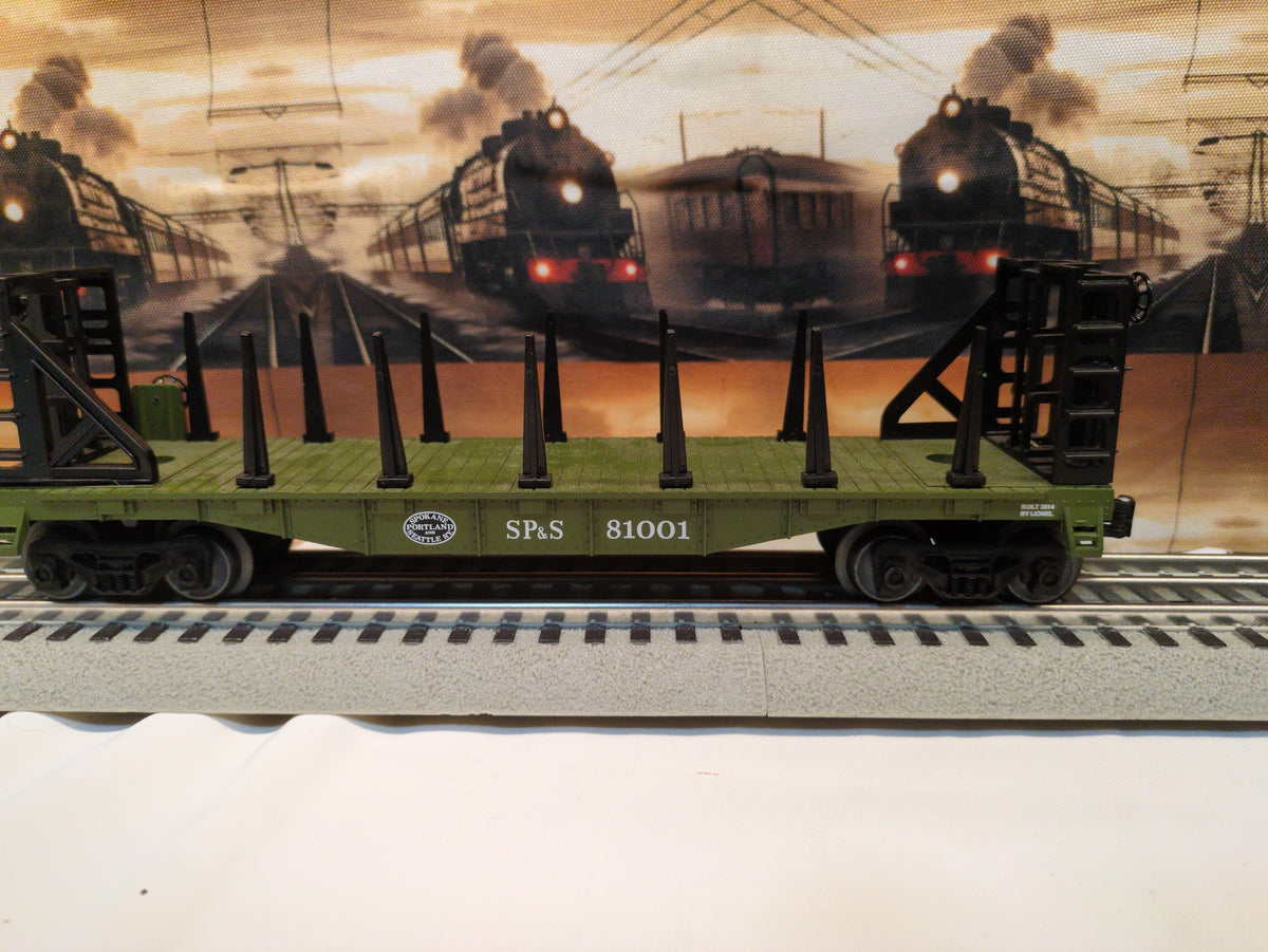 Lionel SP&S Flat Car 6-81001