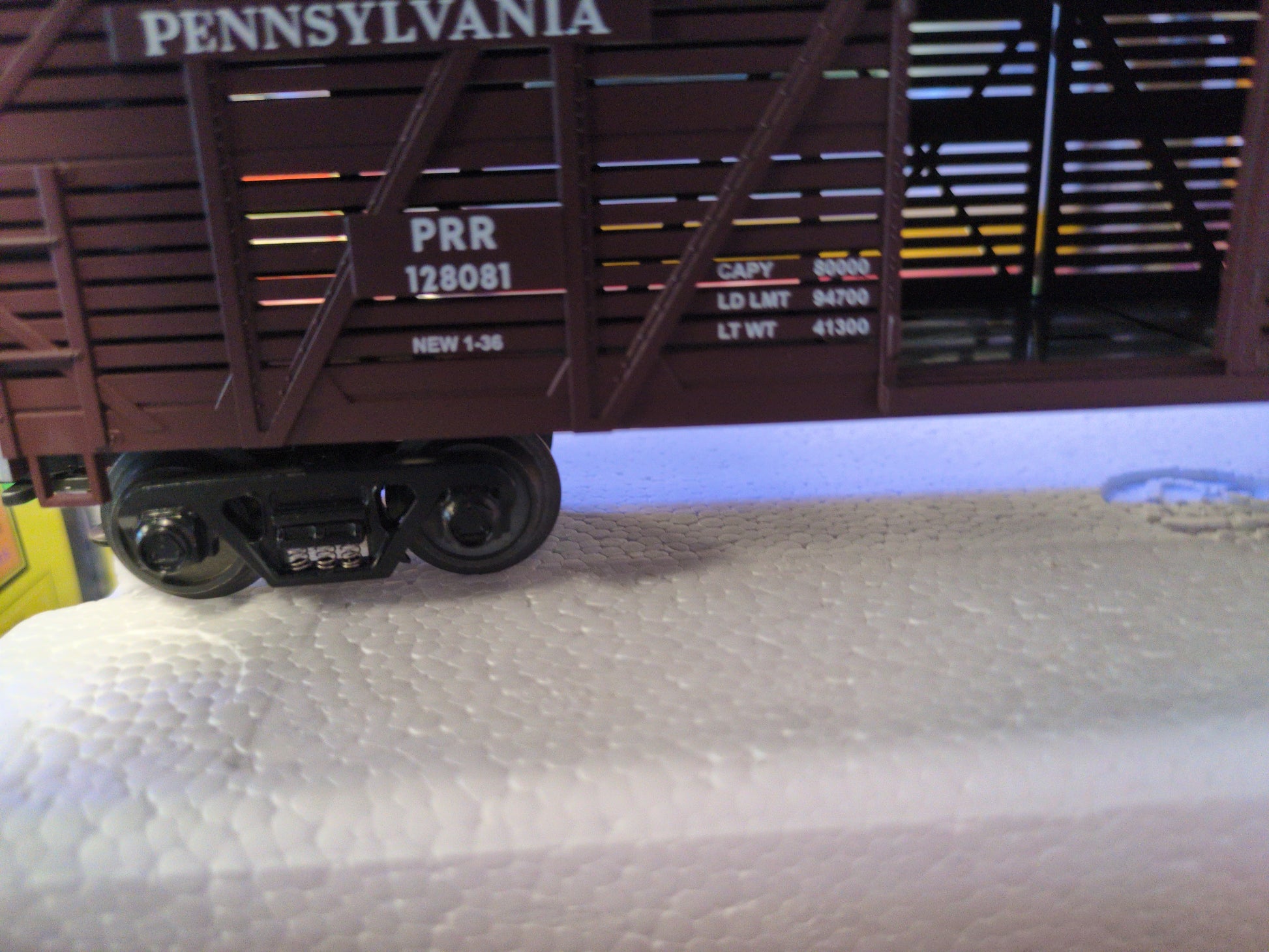 MTH RailKing Rugged Rails Pennsylvania Stock Car 33-7703