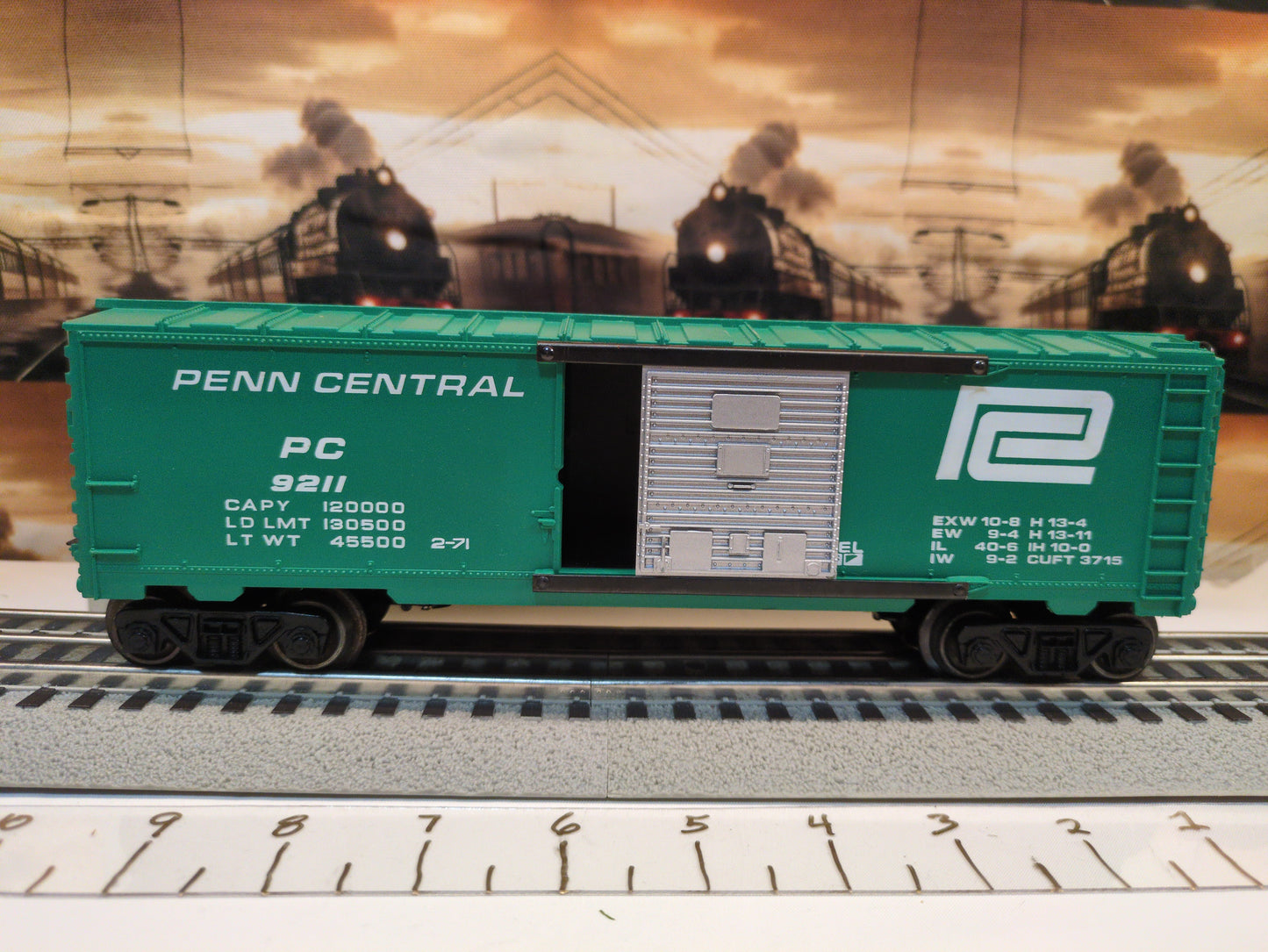 Lionel Penn Central Boxcar 6-9211