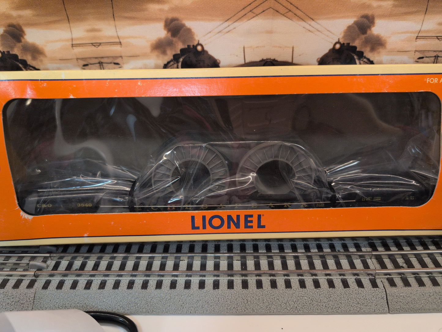 Lionel 6-16946 Chesapeake & Ohio Flatcar 