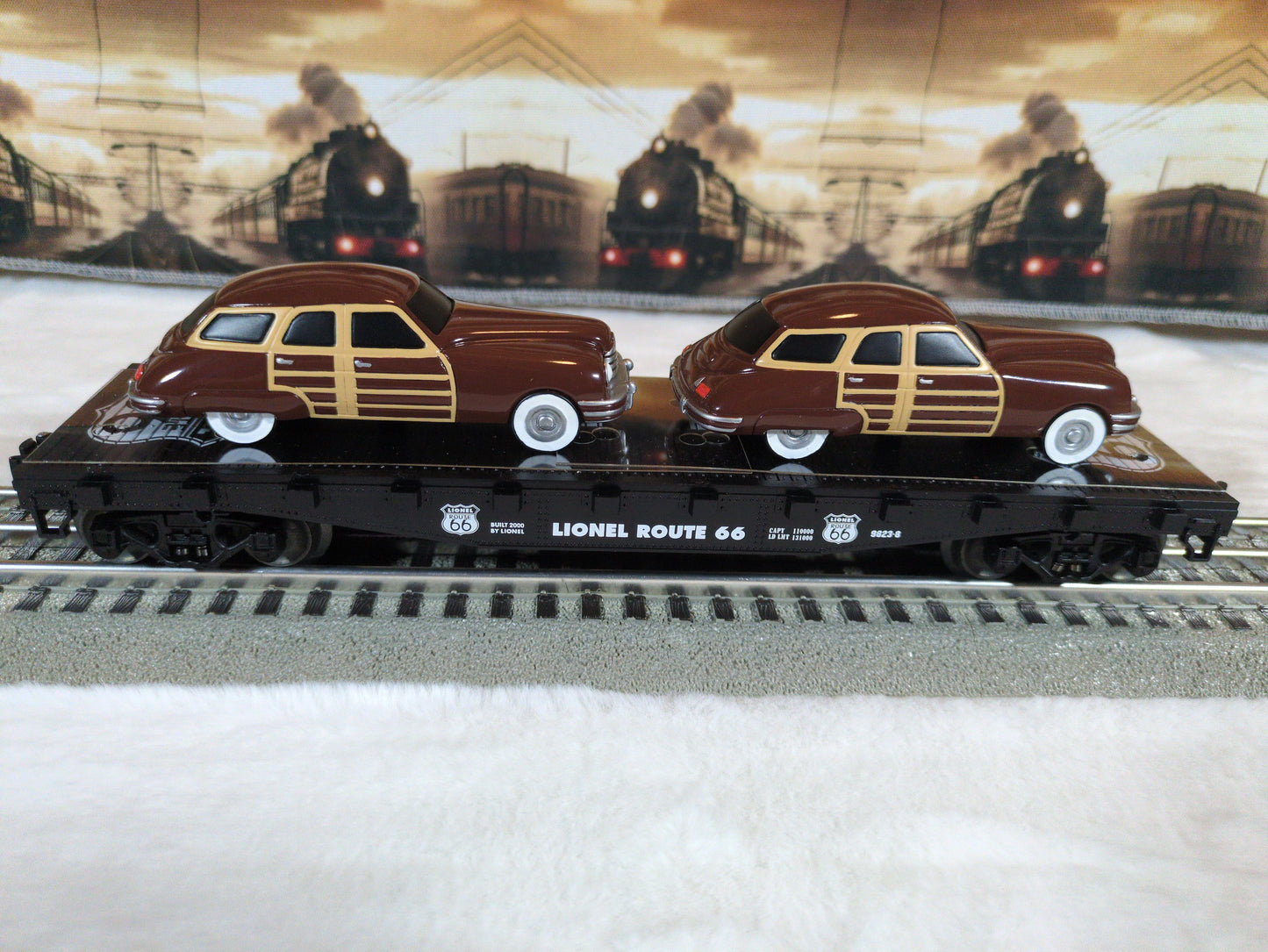 Lionel Route 66 Flatcar 6-17558