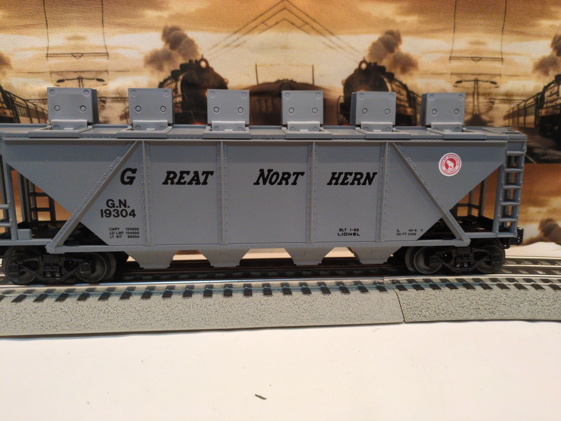 Lionel Great Northern Covered Hopper 6-19304