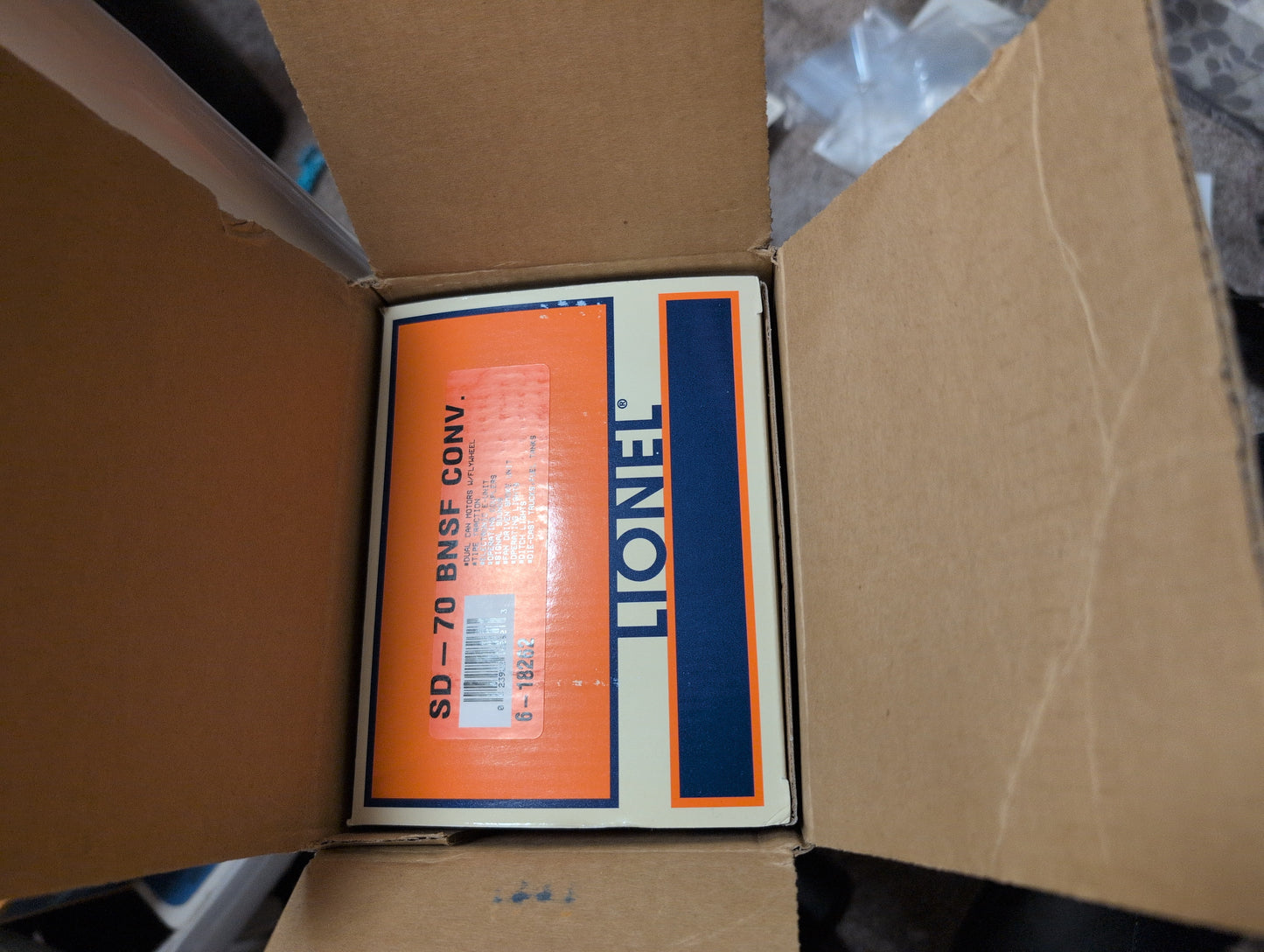 Lionel BNSF SD70 Diesel Locomotive 6-18262 FREE SHIPPING!