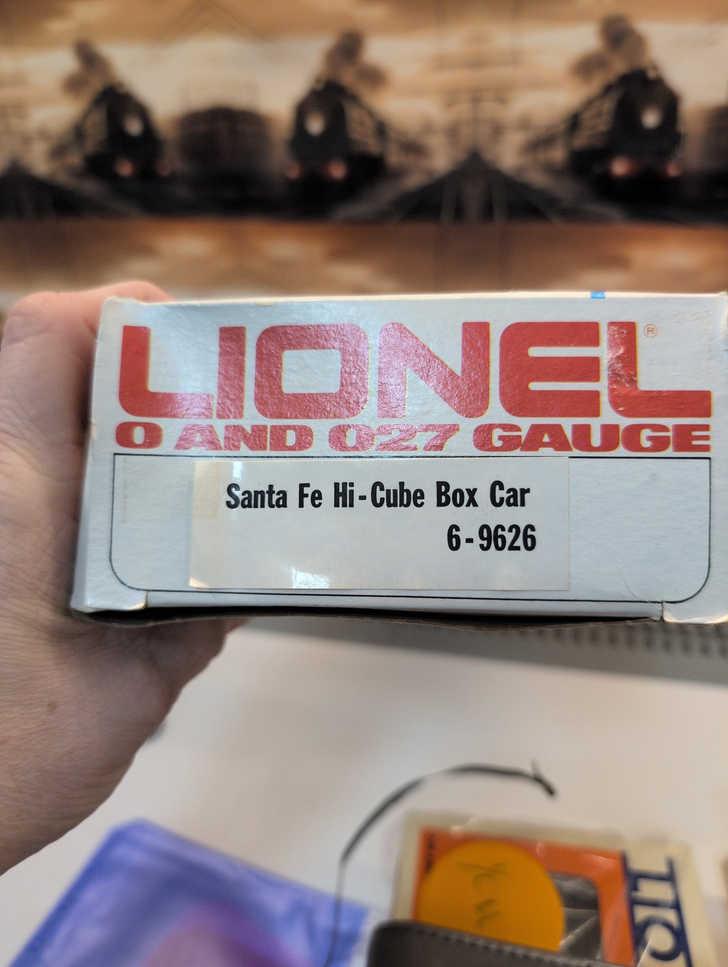 Lionel Santa Fe Boxcar 6-9626