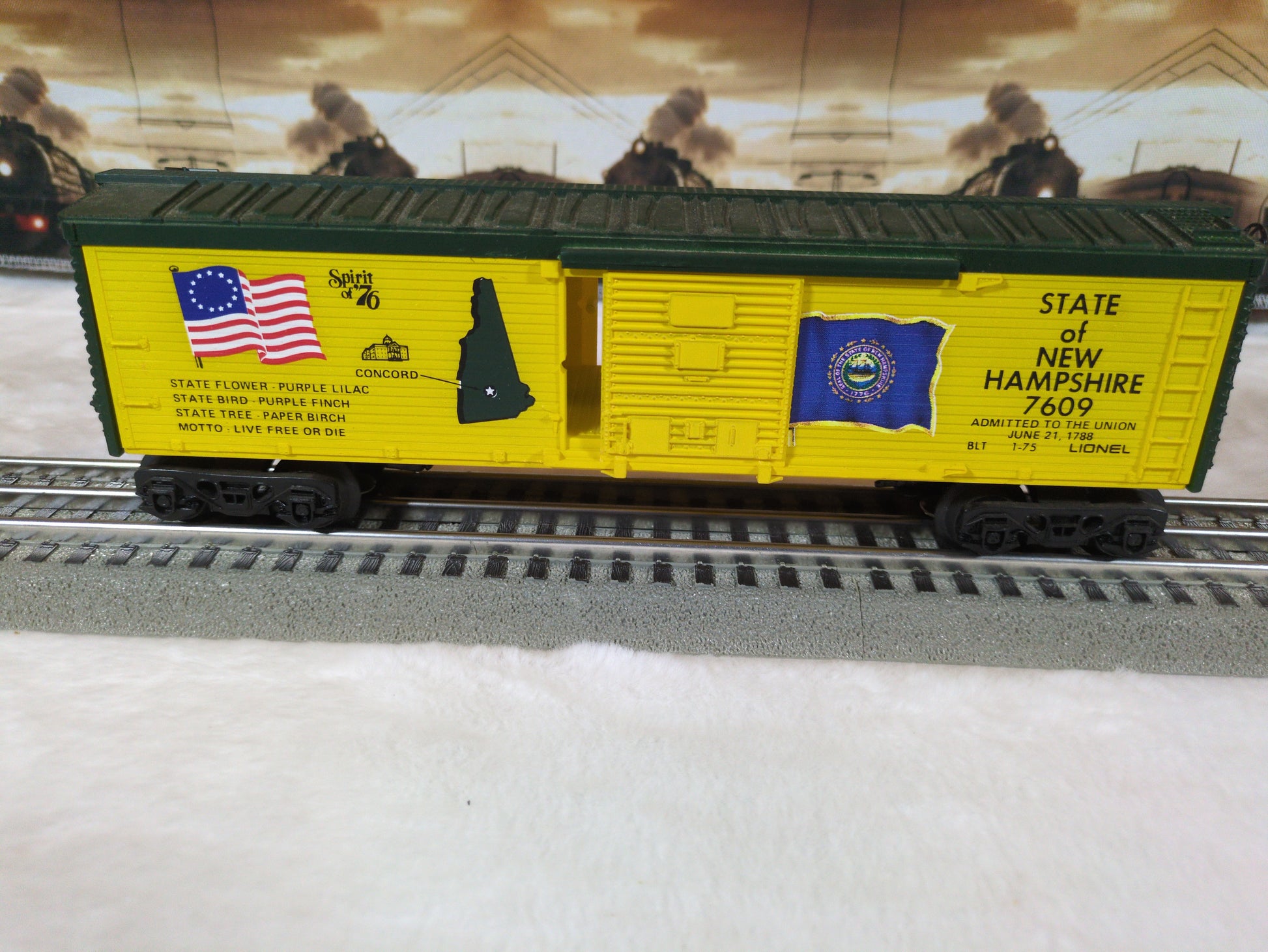 Lionel Spirit of '76 Boxcar 6-7609