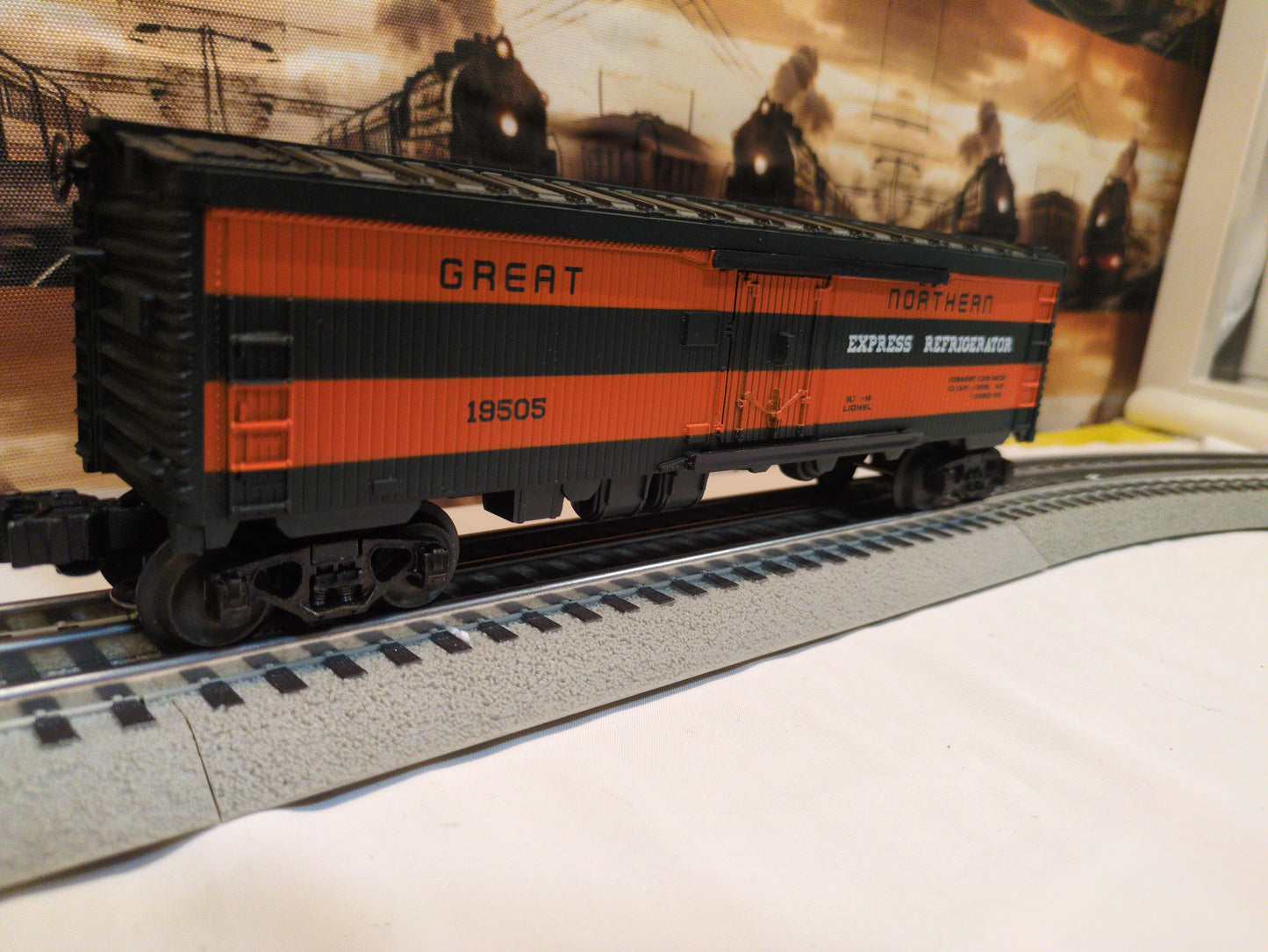 Lionel 6-19505 Great Northern Refrigerator Car 