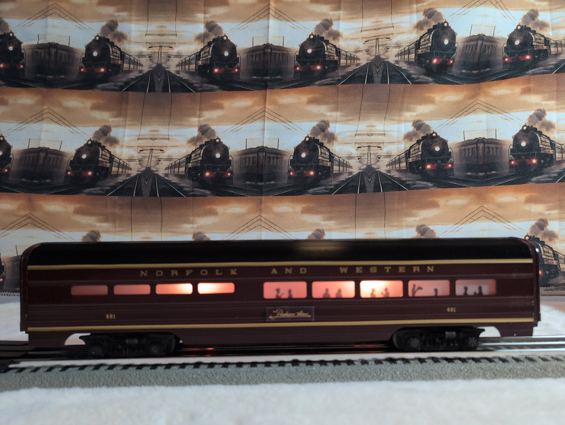Lionel Norfolk & Western Passenger Car 6-7203