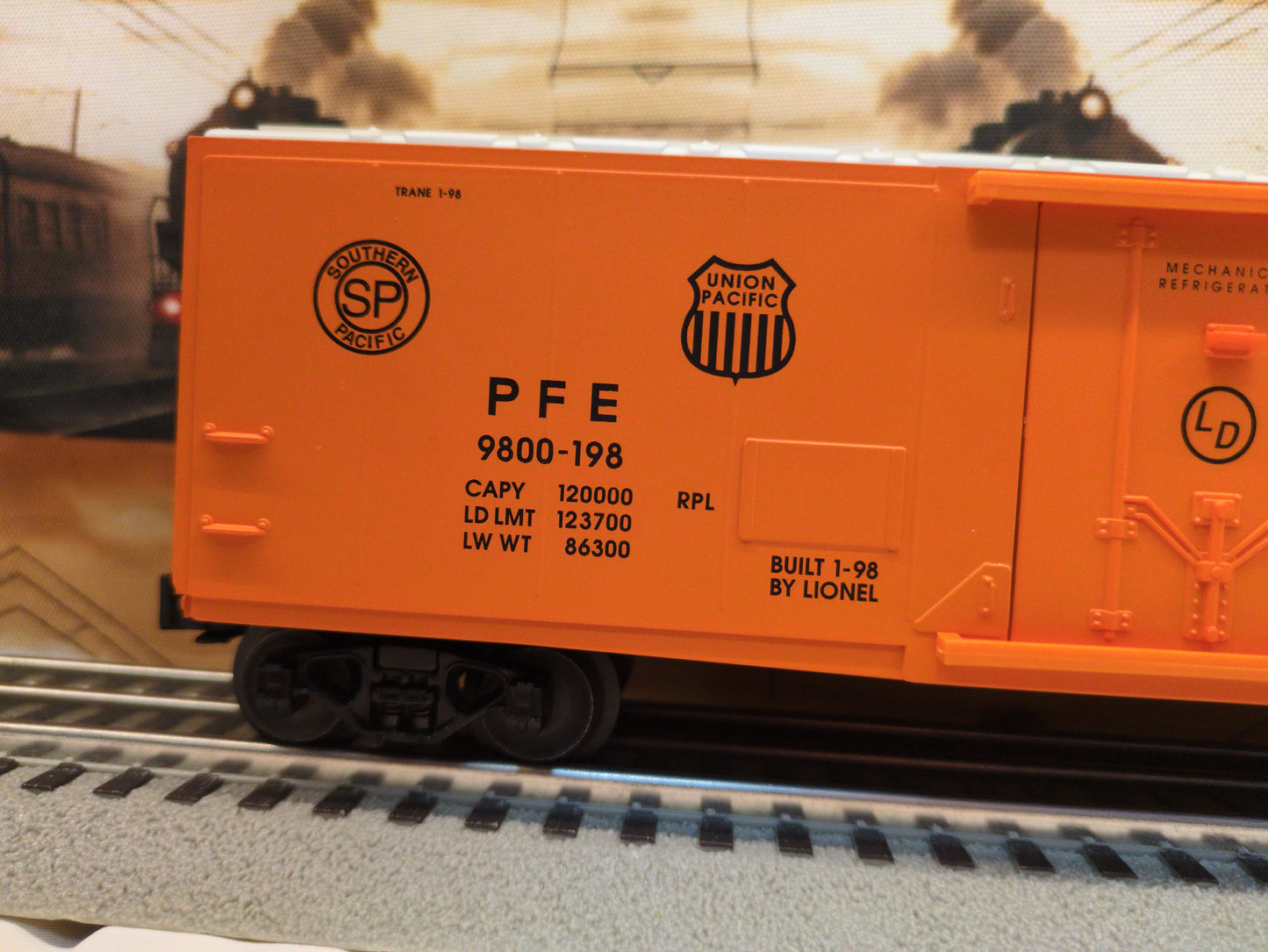 Lionel Union Pacific Refrigerator Car 6-17314