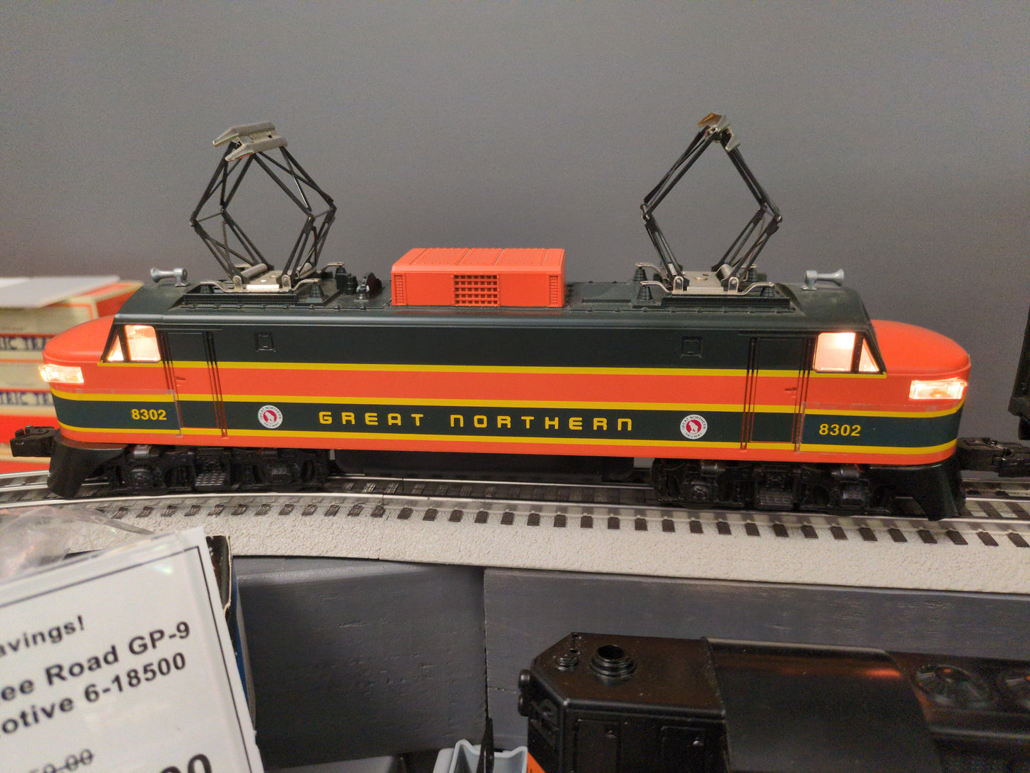 Lionel Great Northern Electric Locomotive 6-18302 FREE SHIPPING!