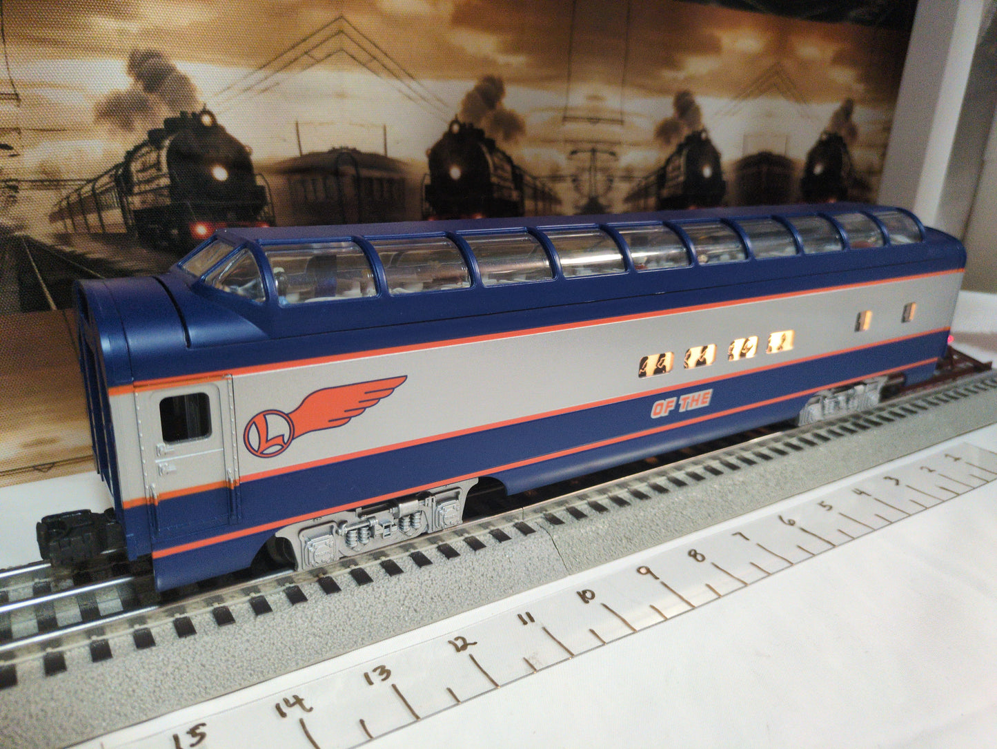 Lionel Train of the Century Vista Dome Car 6-39111