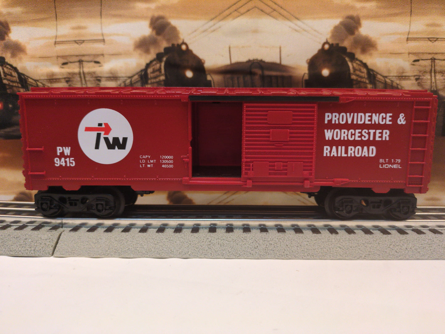 Lionel Providence & Worchester Boxcar 6-9415