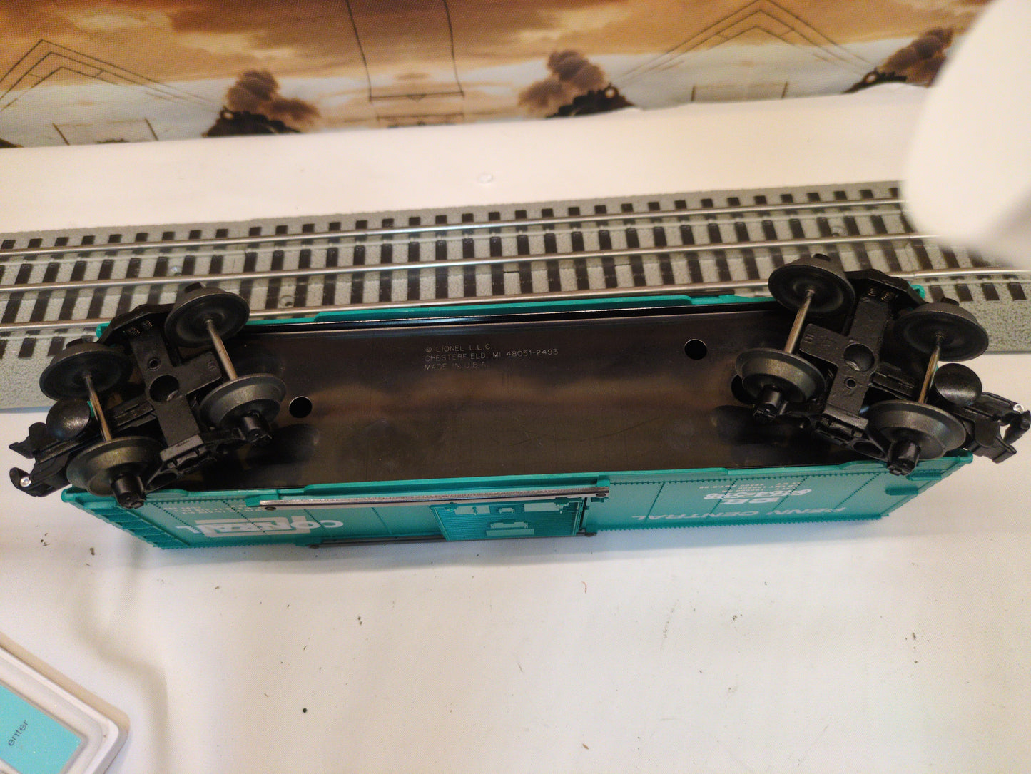 Lionel Conrail Penn Central Overapray Boxcar 6464-598