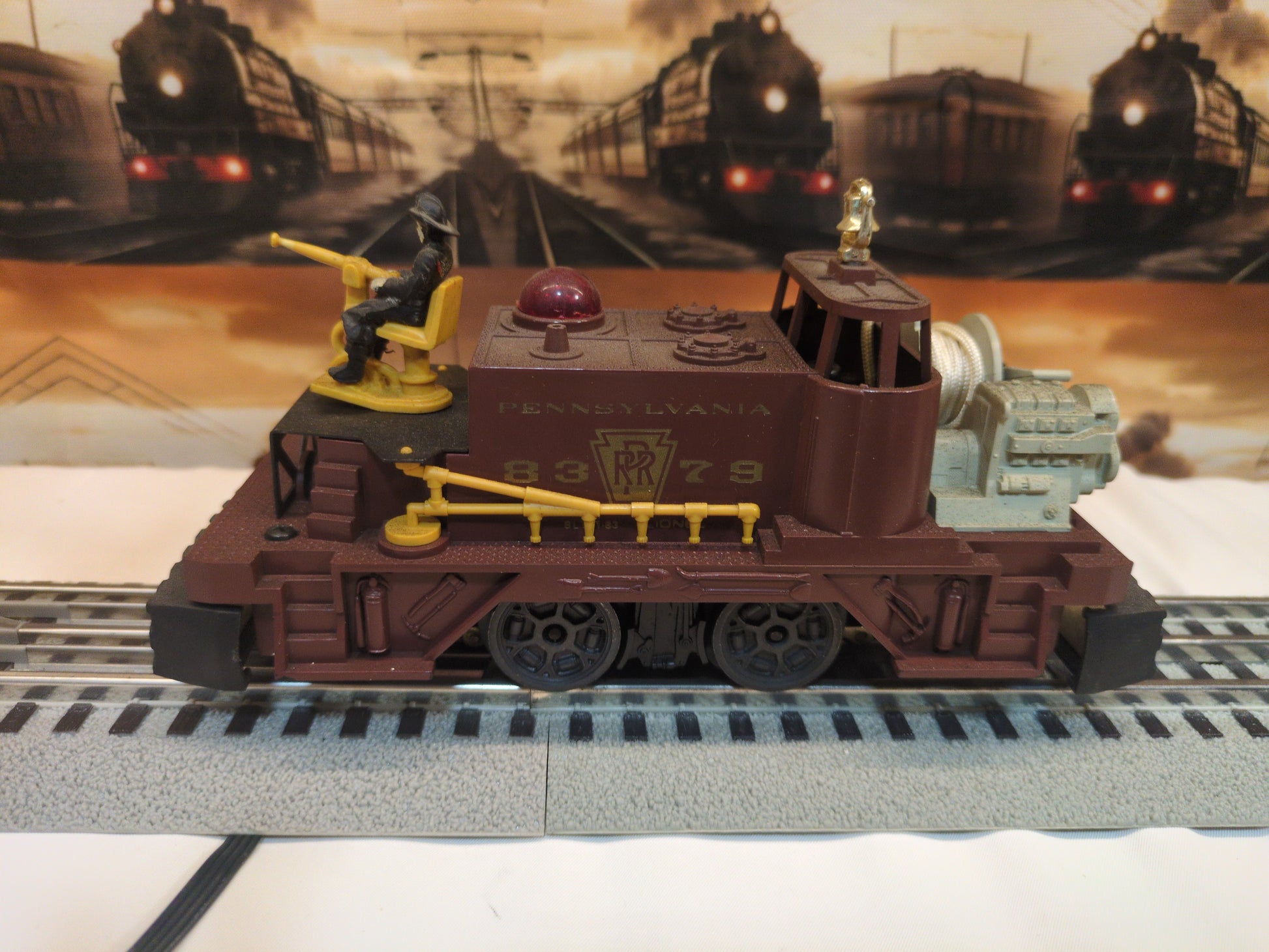 Lionel Pennsylvania Fire Car 6-8379