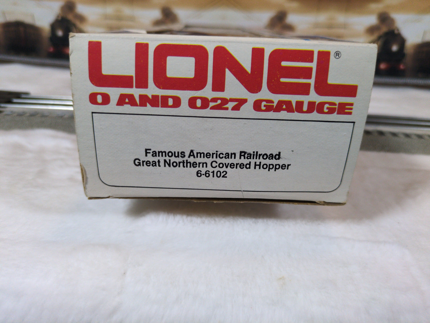Lionel Great Northern 4-Bay Covered Hopper EX/Box 6-6102