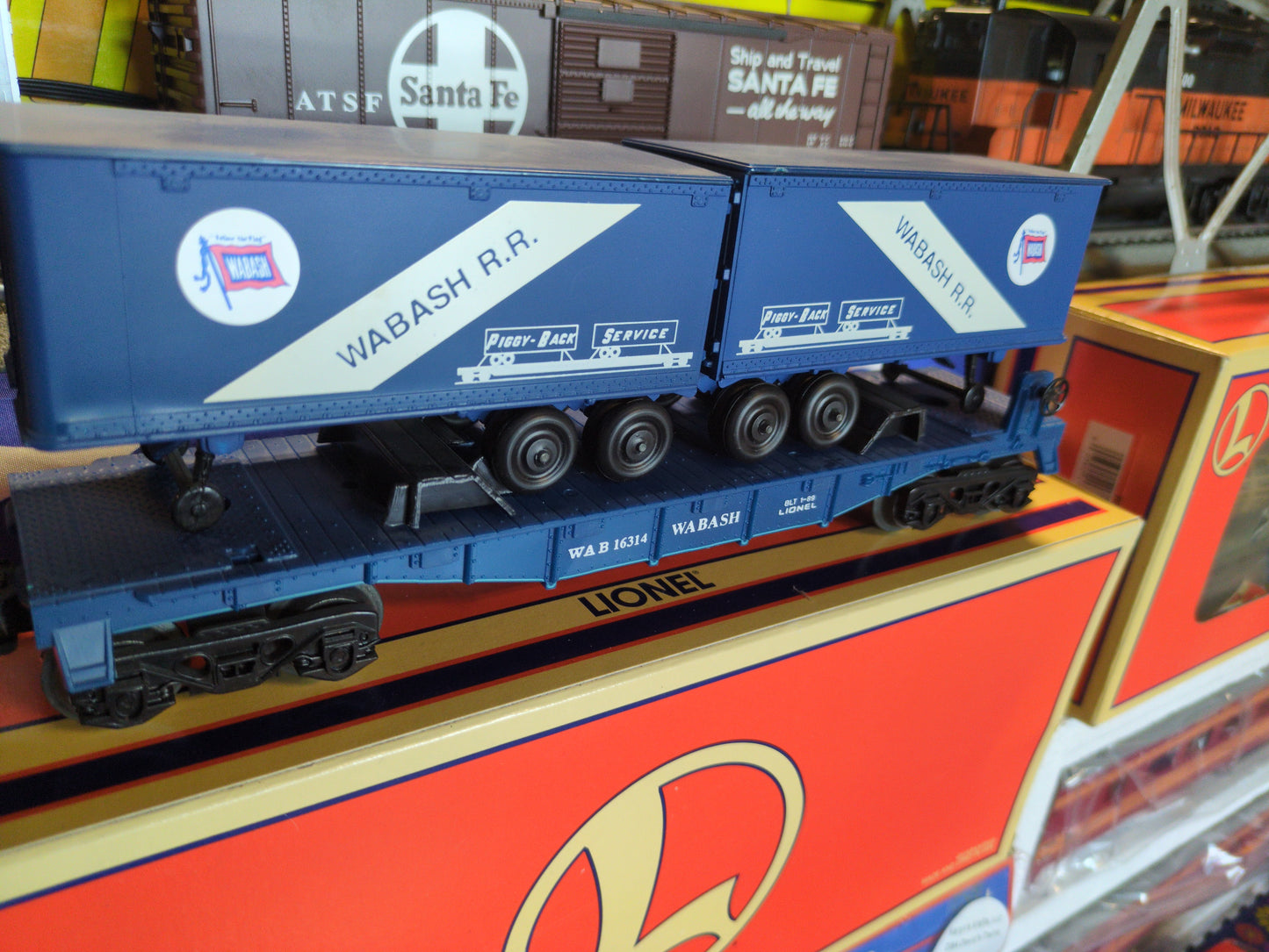 Lionel 6-16314 Wabash Flatcar 