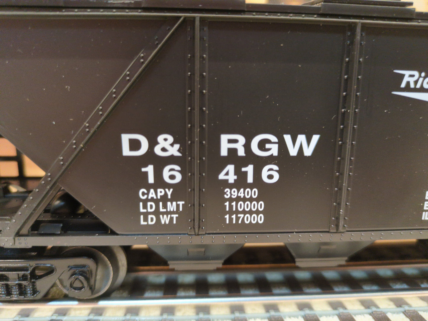 Lionel Denver & Rio Grande Hopper Car 6-16416