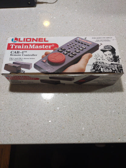 Lionel TrainMaster Command Control CAB-1 remote 6-12868