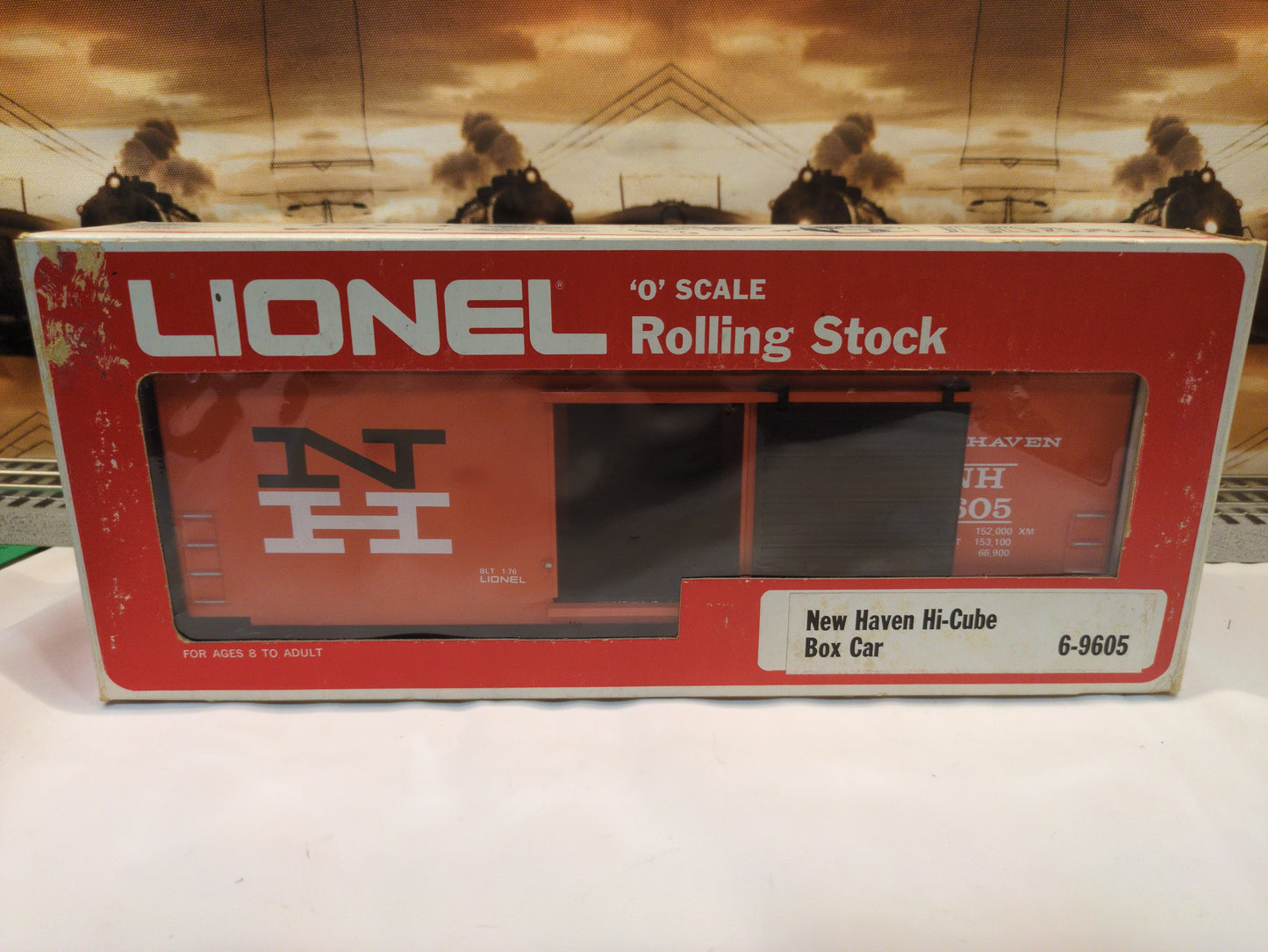 Lionel New Haven High Cube Boxcar 6-9605