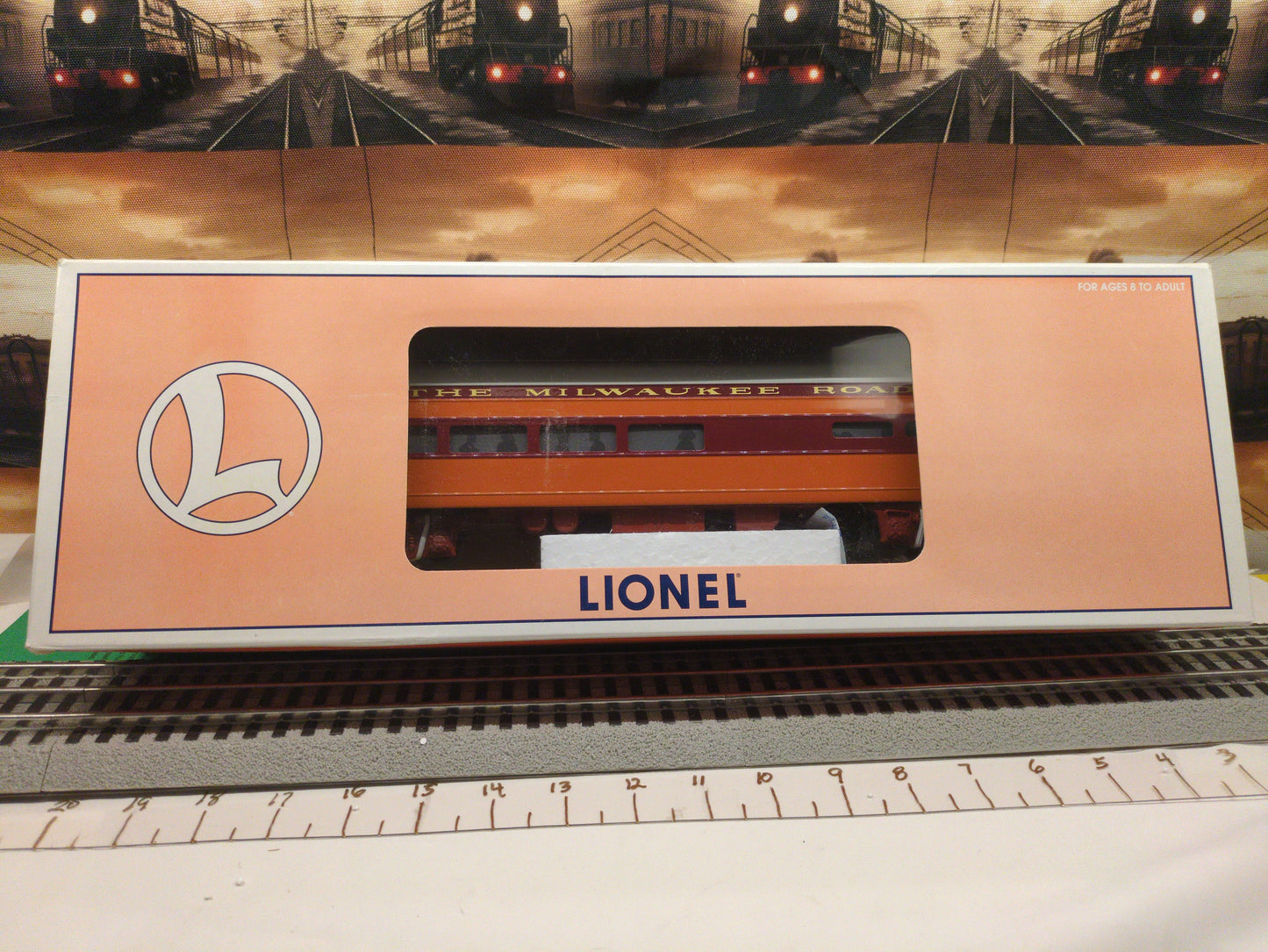 Lionel Milwaukee Road Hiawatha Skytop 15" Aluminum Passenger Car Set 6-19184 FREE SHIPPING!