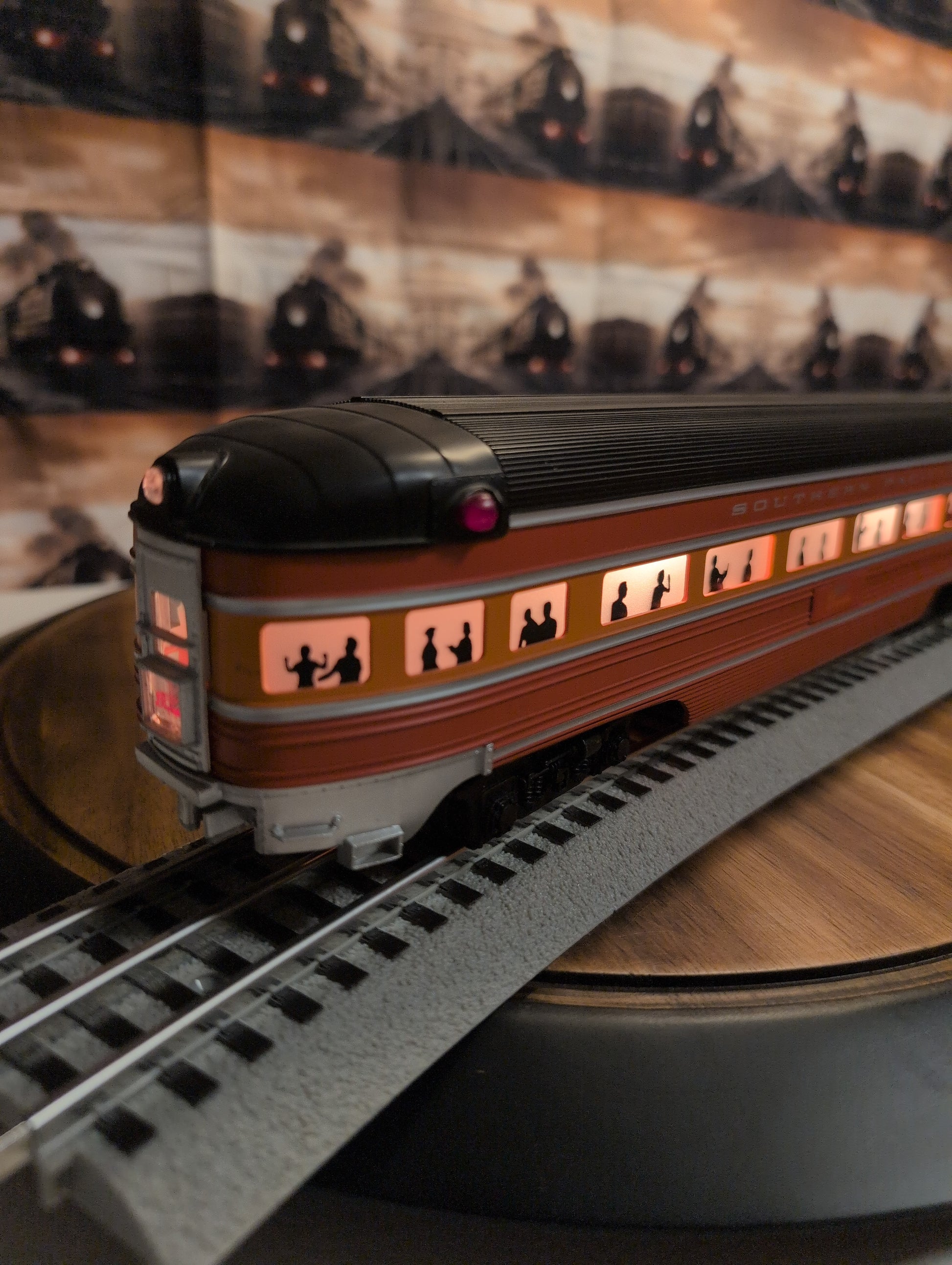 Lionel Southern Pacific Daylight Observation Car 6-9593