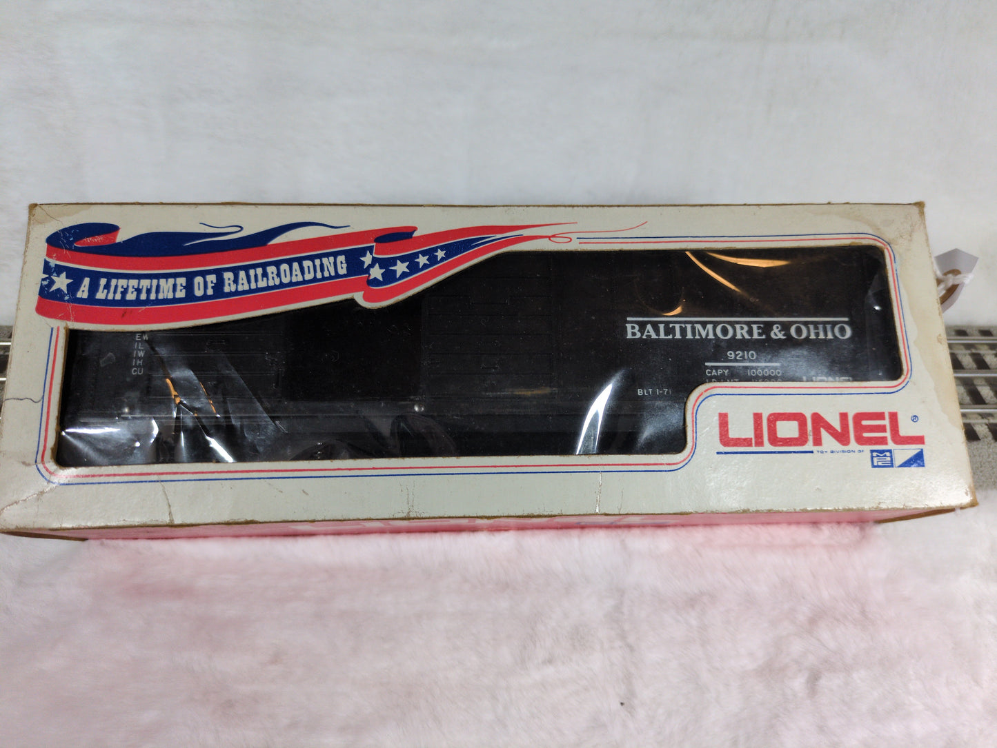 Lionel Baltimore and Ohio Boxcar 6-9210