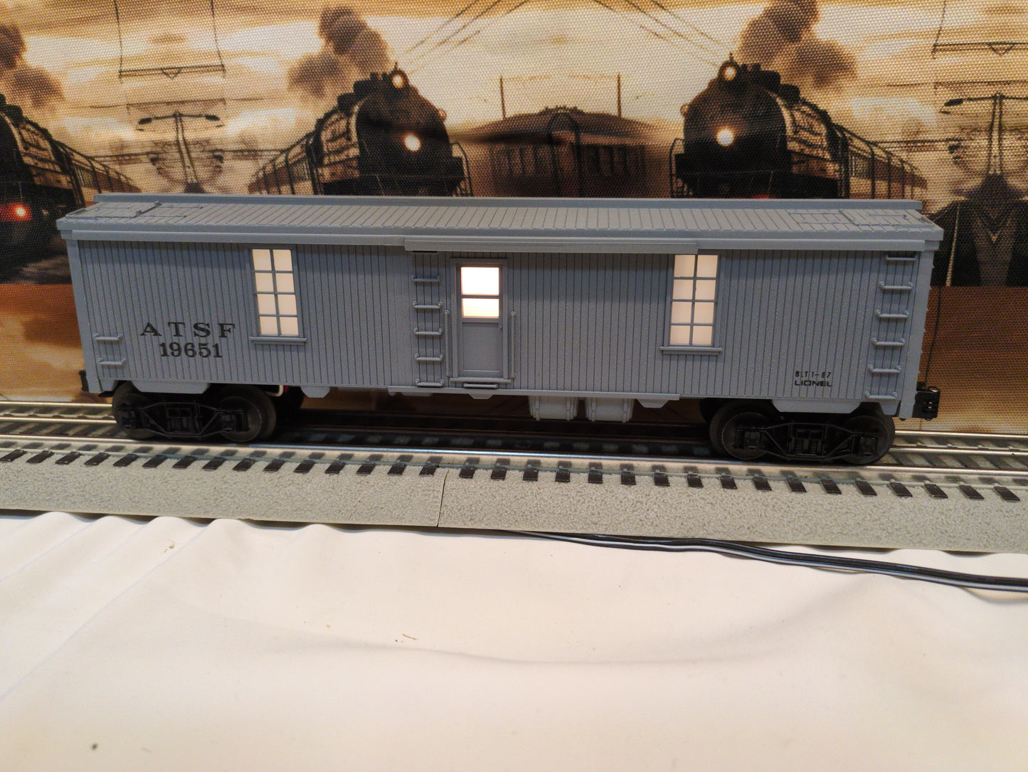 Lionel Santa Fe Eliminated Tool Car 6-19651