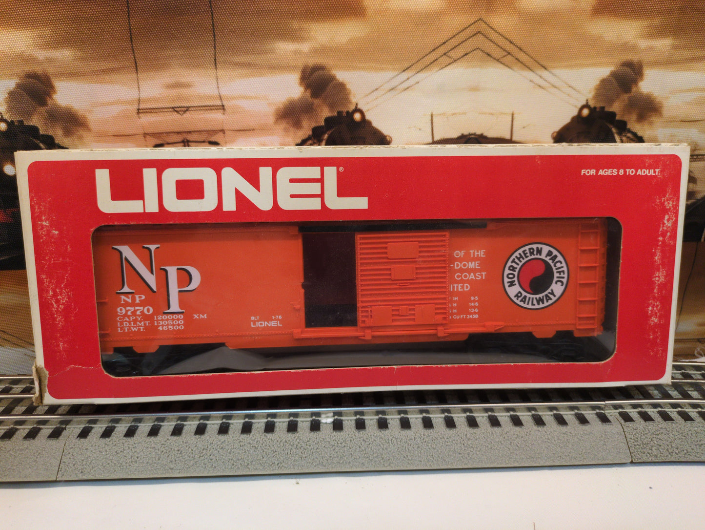 Lionel Northern Pacific Boxcar 6-9770